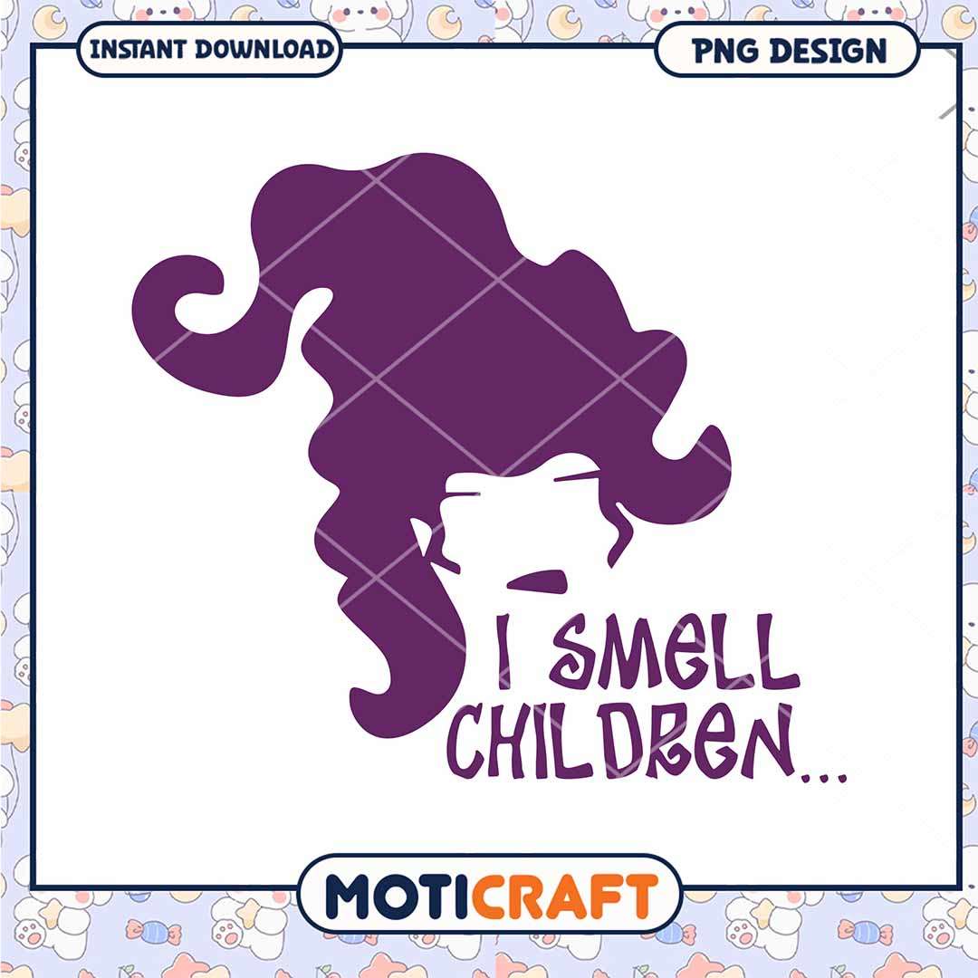 Hocus Pocus i smell children witch, Hocus Pocus art png