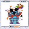 Halloween Stitch cup of tea png, Stitch cosplay png art