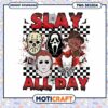 Halloween slay all day killers png, Horror killers png