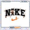 Freddy killers Nike logo png, Horror killers brand logo png