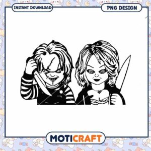 Chucky killer doll png, Horror Chucky killers twin png
