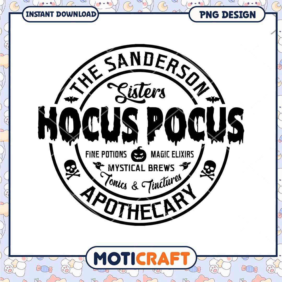 The sanderson sisters black and white, Hocus Pocus logo png