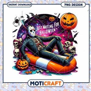 Jason killer waiting for halloween, Horror killer png.png