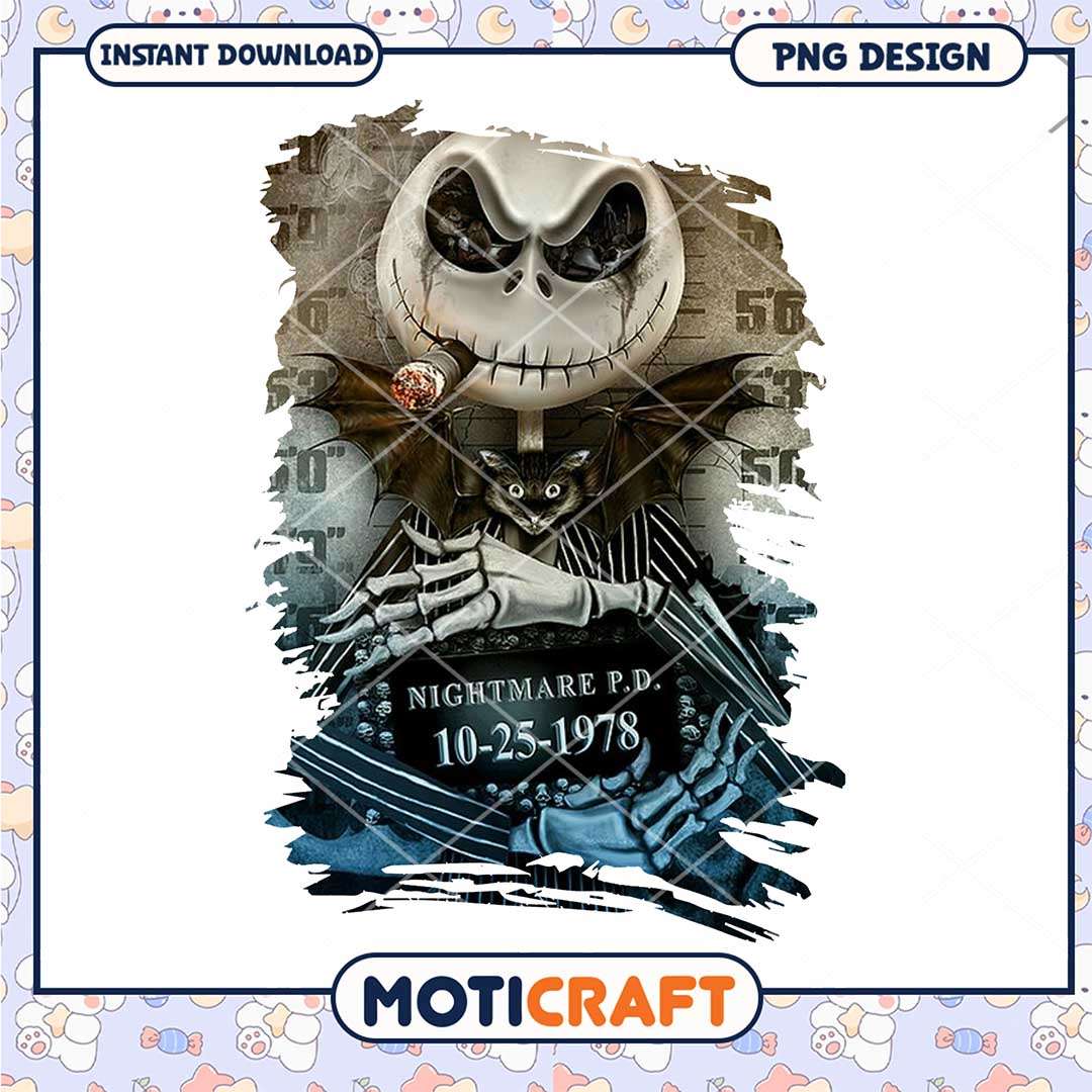 Jack Skellington nightmare before Christmas png, Halloween movies png