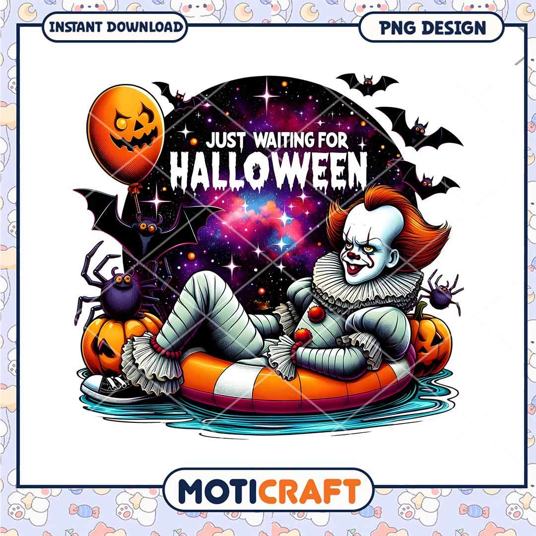 IT Pennywise waiting for halloween, Horror killer png.png IT Pennywise waiting for halloween, Horror killer png.png