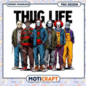 Horror killers gang club, Thug life horror killers png, Horror png.png