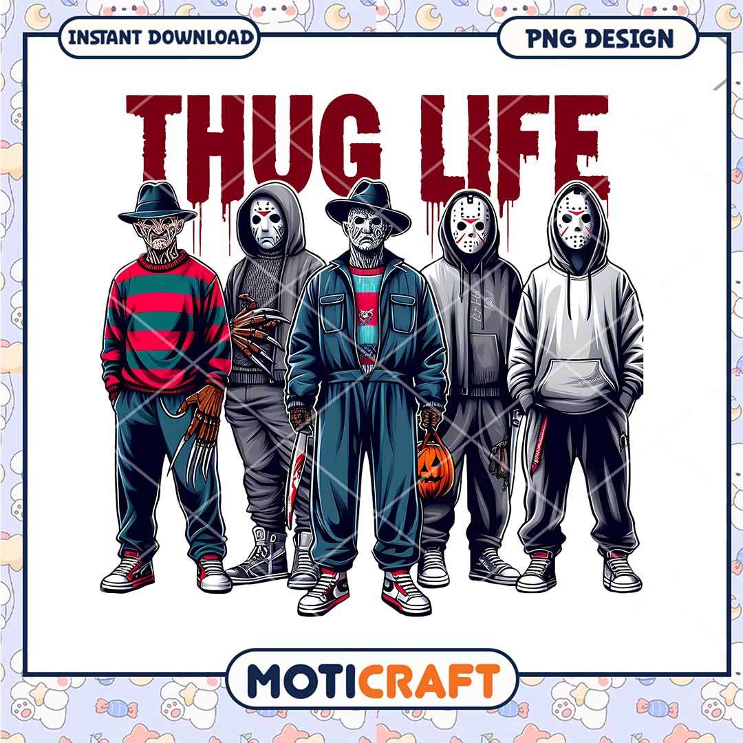 Horror killers club, Thug life horror killers png, Horror png