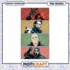 Horror colorful retro killers png, Halloween killers png