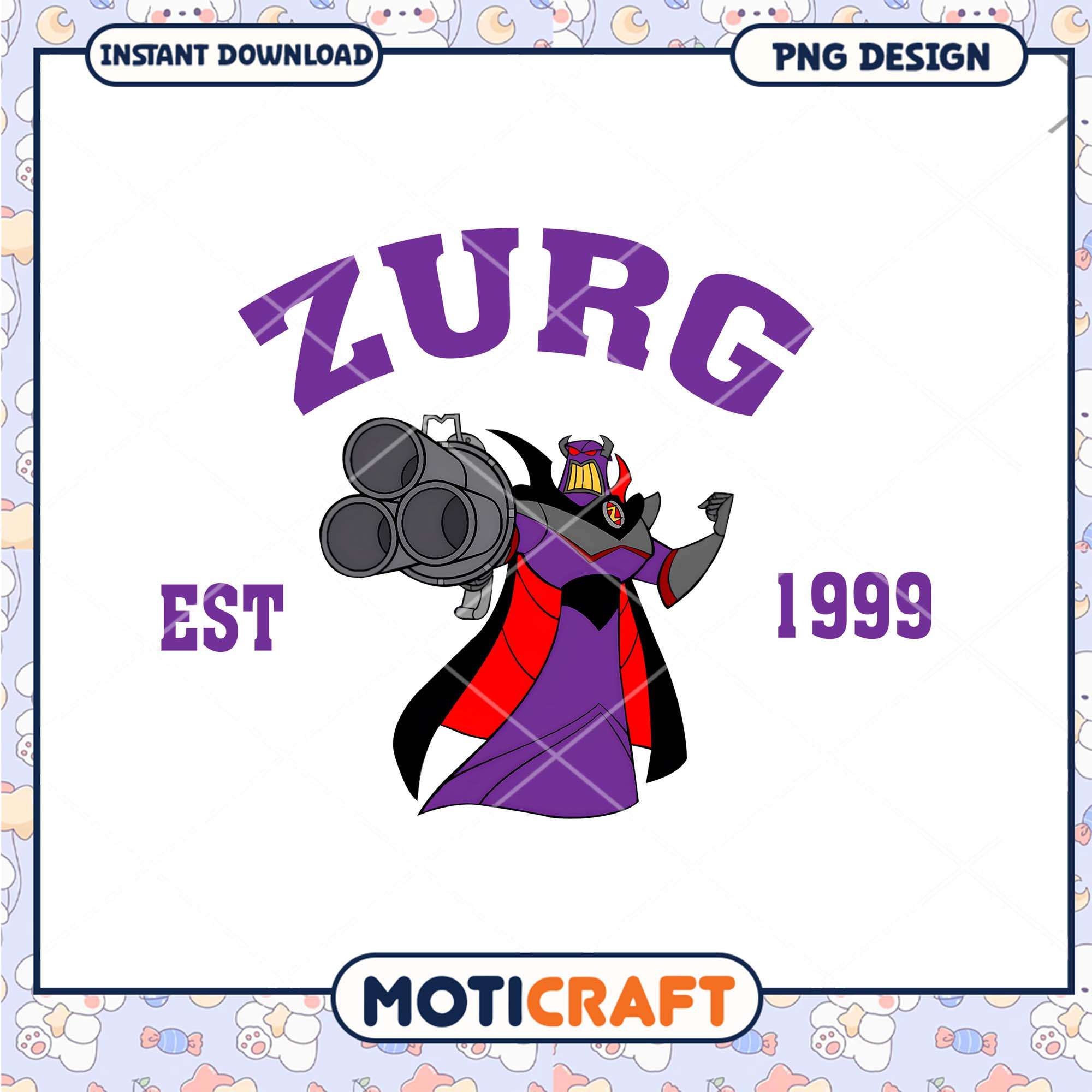 Toy story Zurg villain png, Disney Pixar cartoon characters png