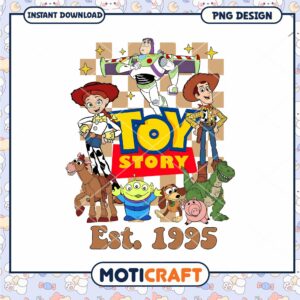 Toy story est 1995 cartoon png, Disney Pixar movies characters png
