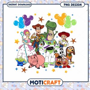 Toy story characters png, Disney Pixar cartoon characters png
