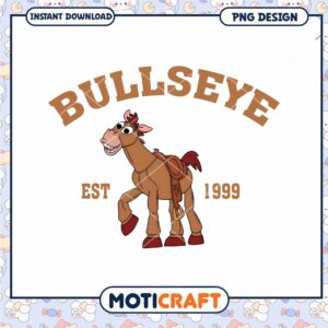 Toy story Bullseye horse png, Disney Pixar cartoon characters png