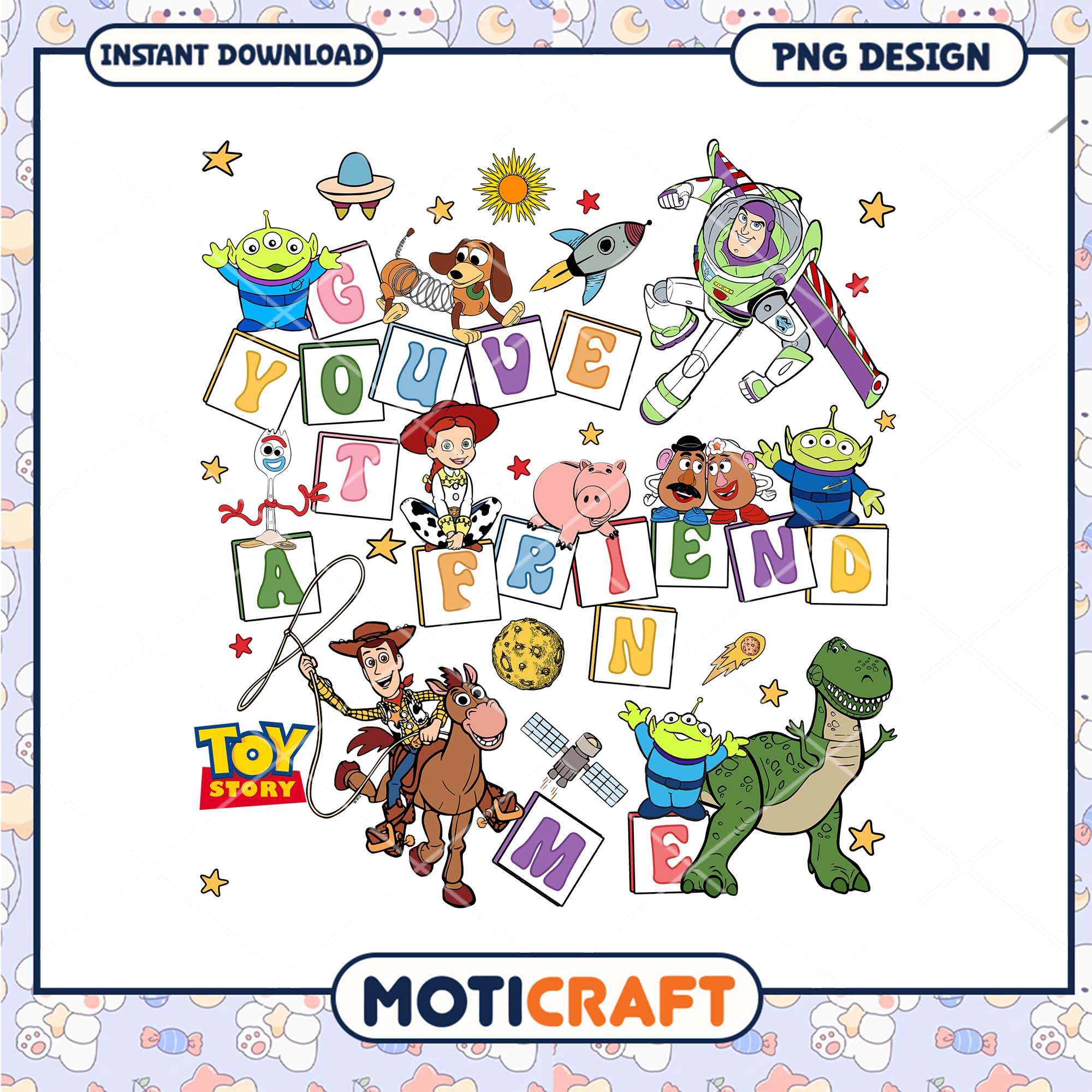 Toy story you ve got a friend in me puzzel, Disney Pixar movies characters png