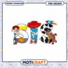 Toy story sis characters squad art png, Disney Pixar movies png