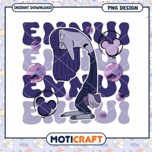 Inside out Ennui name characters png, Disney Pixar cartoon png