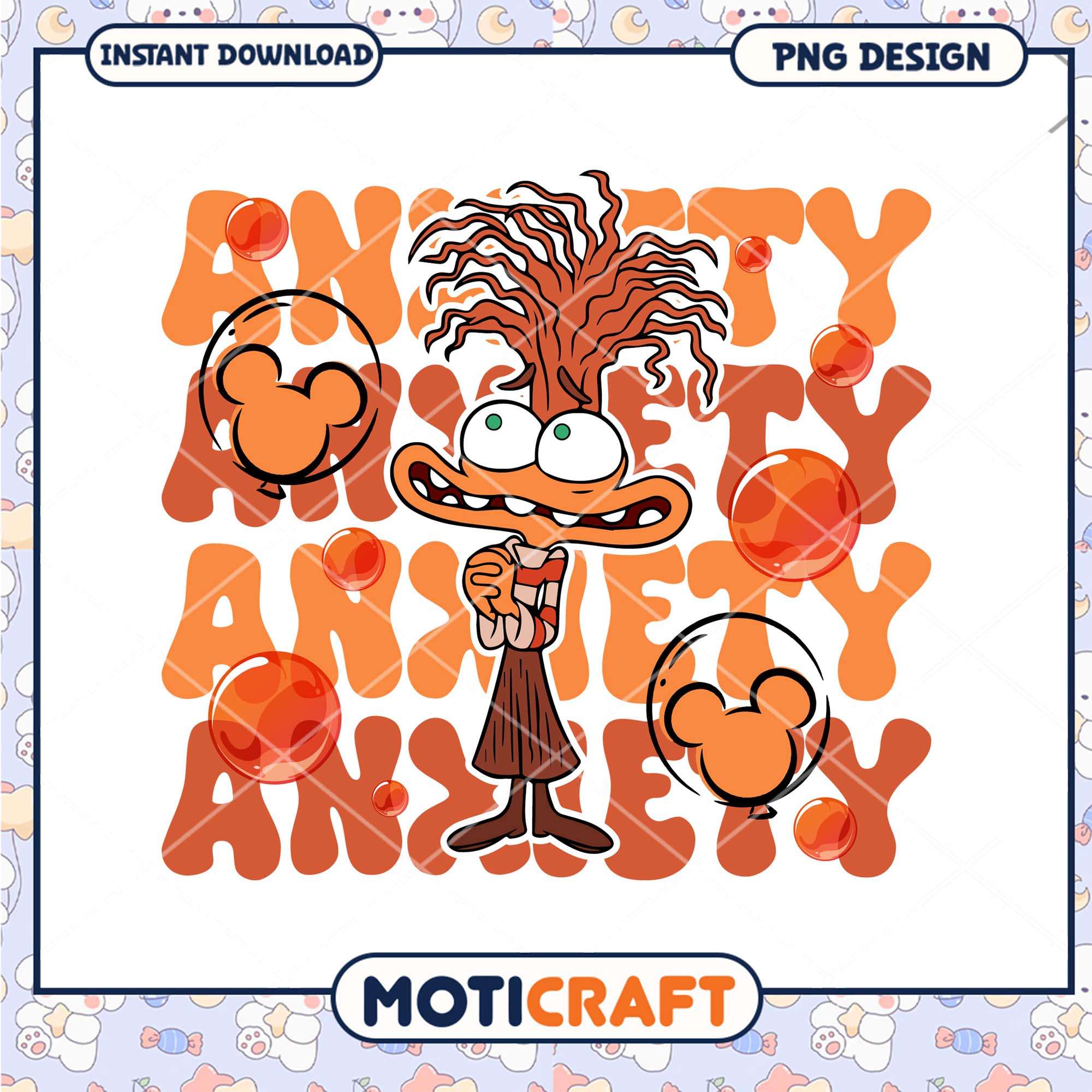 Inside out Anxiety name characters png, Disney Pixar cartoon png Inside out Anxiety name characters png, Disney Pixar cartoon png