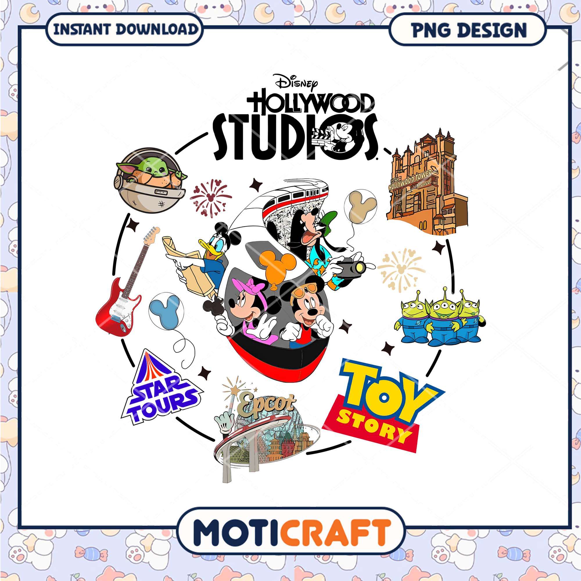 Disney films studio Hollywood studios png, Disneyworld studio png