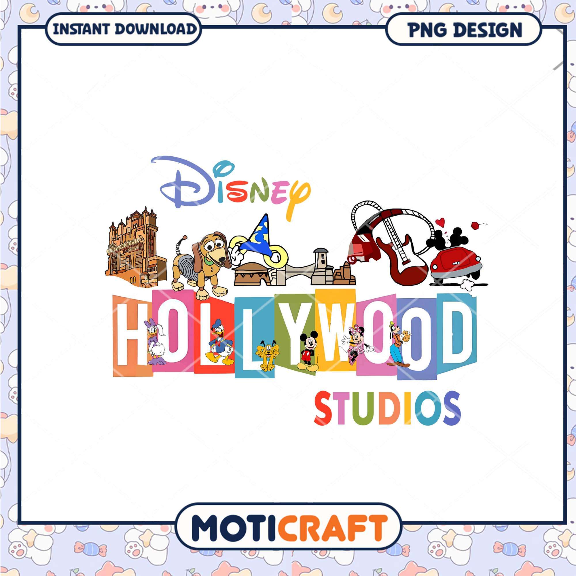 Disney films dream Hollywood studios png, Disneyworld studio png