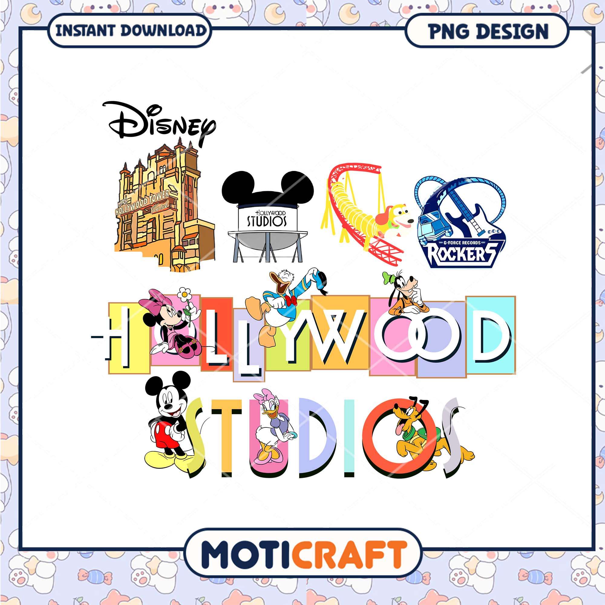 Disney films magic Hollywood studios png, Disneyworld studio png