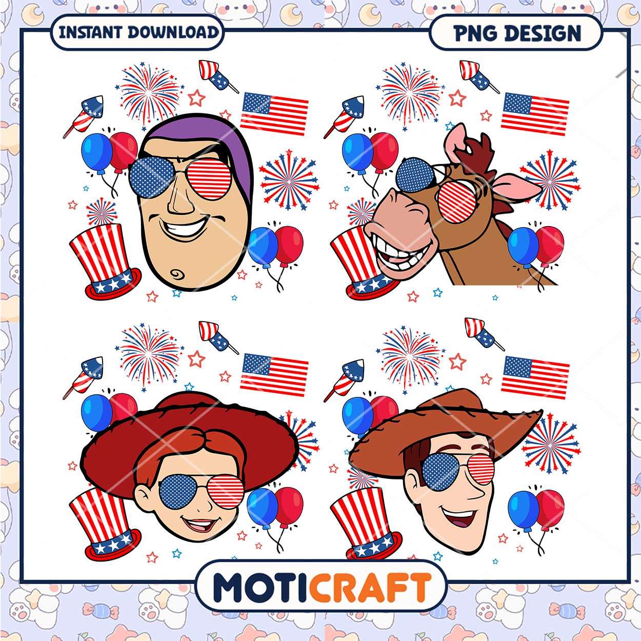 DN16052459 Toy story 4th of july png bundle 1 DN16052459 DN16052459 Toy story 4th of july png bundle 1 DN16052459