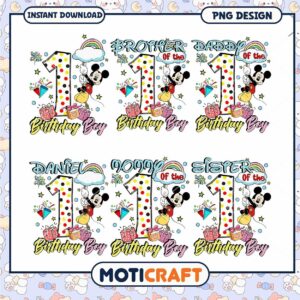 DN16052442 Mickey it s birthday boy png bundle DN16052442 DN16052442 Mickey it s birthday boy png bundle DN16052442