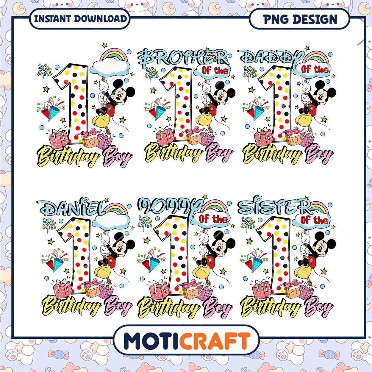 DN16052442 Mickey it s birthday boy png bundle DN16052442 DN16052442 Mickey it s birthday boy png bundle DN16052442