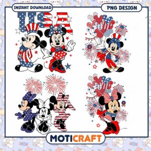 DN16052403 Disney 4th of july embroidery png bundle 2 DN16052403