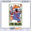 Stitch the killers doll card, Halloween Disney Stitch character png