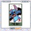 Stitch the bat card png, Halloween Disney Stitch character png