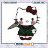 Jigsaw knife Hello Kitty halloween svg, Halloween svg, Hello Kitty svg
