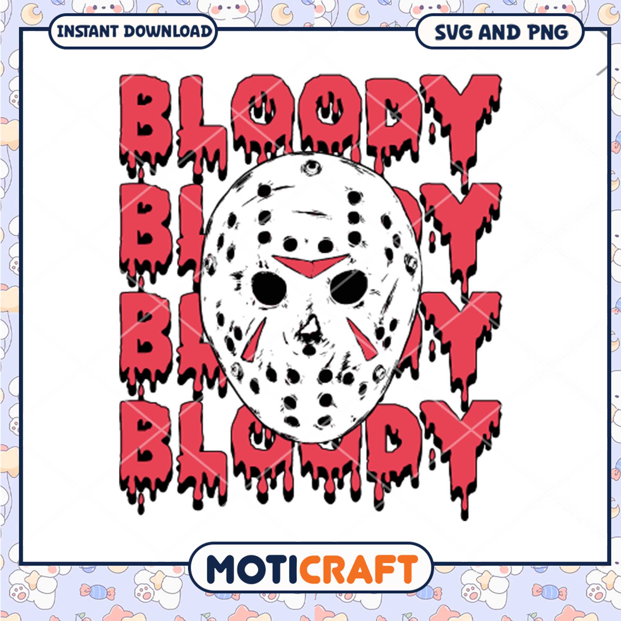 Jason Voorhees bloody mask png, Horror killers movies png