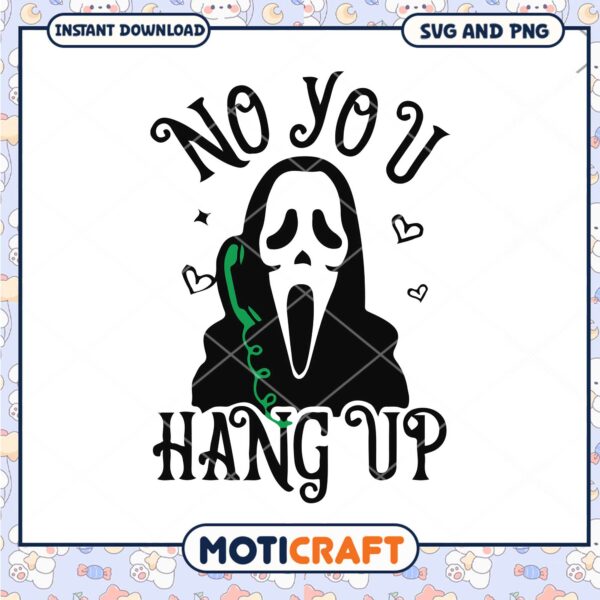 Horror green no you hang up, Horror pink ghostface png