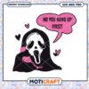 Ghostface calling no you hang up, Horror pink ghostface png