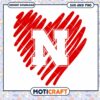 Nebraska heart shape logo svg, Nebraska Cornhuskers svg, NCAA svg 2 Nebraska heart shape logo svg, Nebraska Cornhuskers svg, NCAA svg