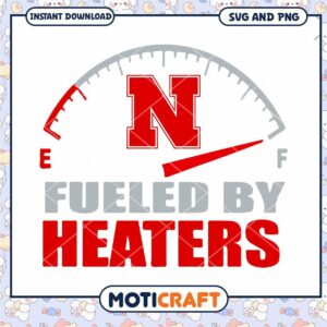 Nebraska fueled by haters svg, Nebraska Cornhuskers svg, NCAA svg