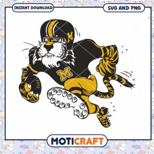 Missouri Tigers mascot team svg, Missouri Tigers svg, NCAA svg