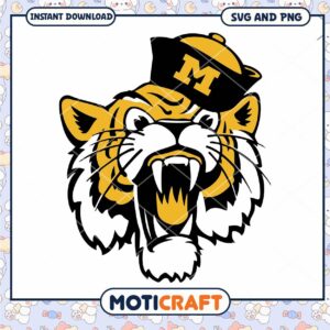 Missouri Tigers mascot svg, Missouri Tigers svg, NCAA svg