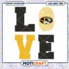 Missouri Tigers logo love svg, Missouri Tigers svg, NCAA svg