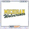 Michigan typeface svg, Michigan Wolverines svg, NCAA svg