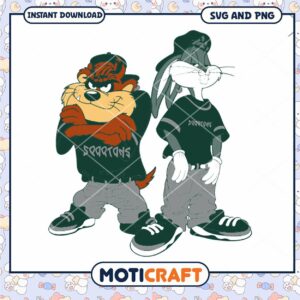Michigan Taz and Bugs svg, Michigan State Spartans svg, NCAA svg