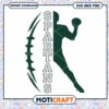Michigan player rugby ball svg, Michigan State Spartans svg, NCAA svg