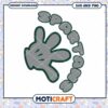 Michigan Mickey hand svg, Michigan State Spartans svg, NCAA svg