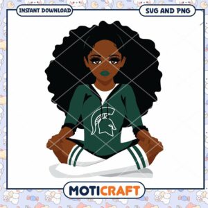 Michigan meditate svg, Michigan State Spartans svg, NCAA svg