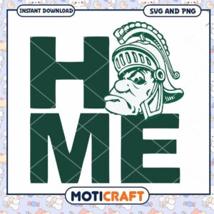 Michigan logo home svg, Michigan State Spartans svg, NCAA svg