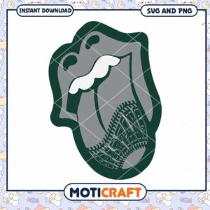Michigan lips tongue svg, Michigan State Spartans svg, NCAA svg
