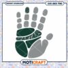 Michigan hand print svg, Michigan State Spartans svg, NCAA svg