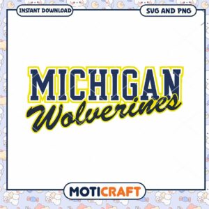 Michigan font design svg, Michigan Wolverines svg, NCAA svg