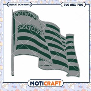 Michigan flag team svg, Michigan State Spartans svg, NCAA svg (2)
