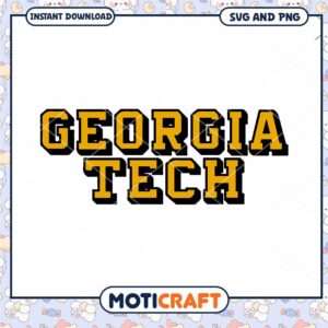 Logo team svg, Georgia Tech Yellow Jackets svg, NCAA svg