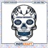 Lincoln vintage skull svg, Lincoln University svg, NCAA svg